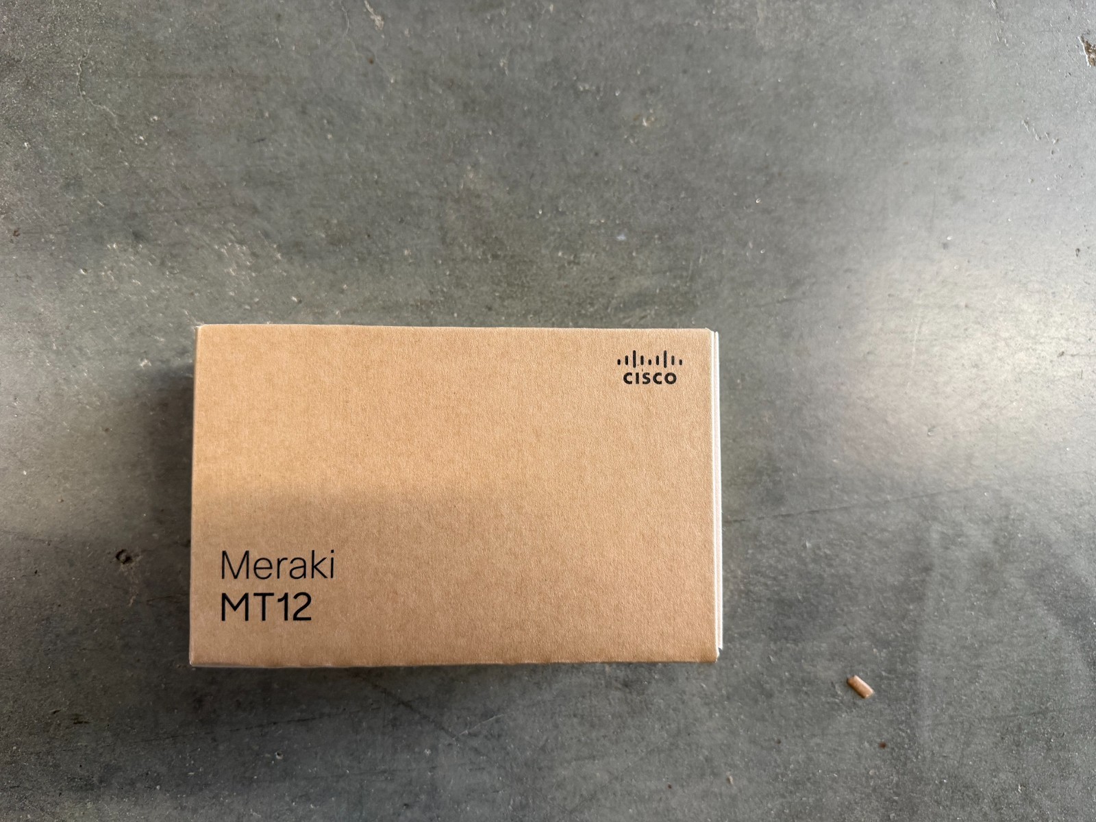 Unopened Cisco Meraki MT12-HW Cloud Water Leak Detection Sensor A90-84200