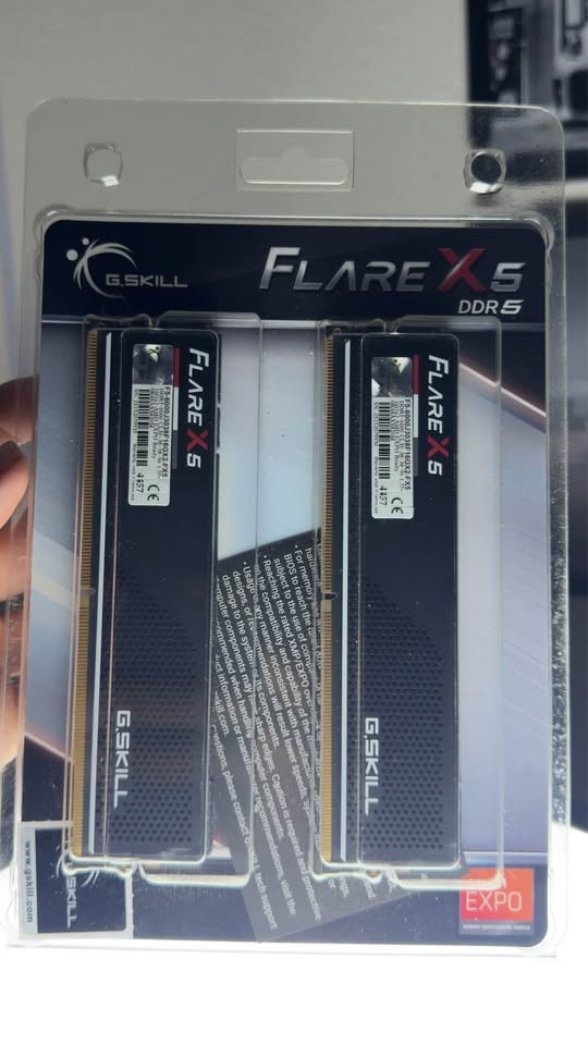 G.Skill Flare X5 32GB 2x16GB DDR5 6000MHz CL30 RAM AMD EXPO F5-6000J3038F16GX2