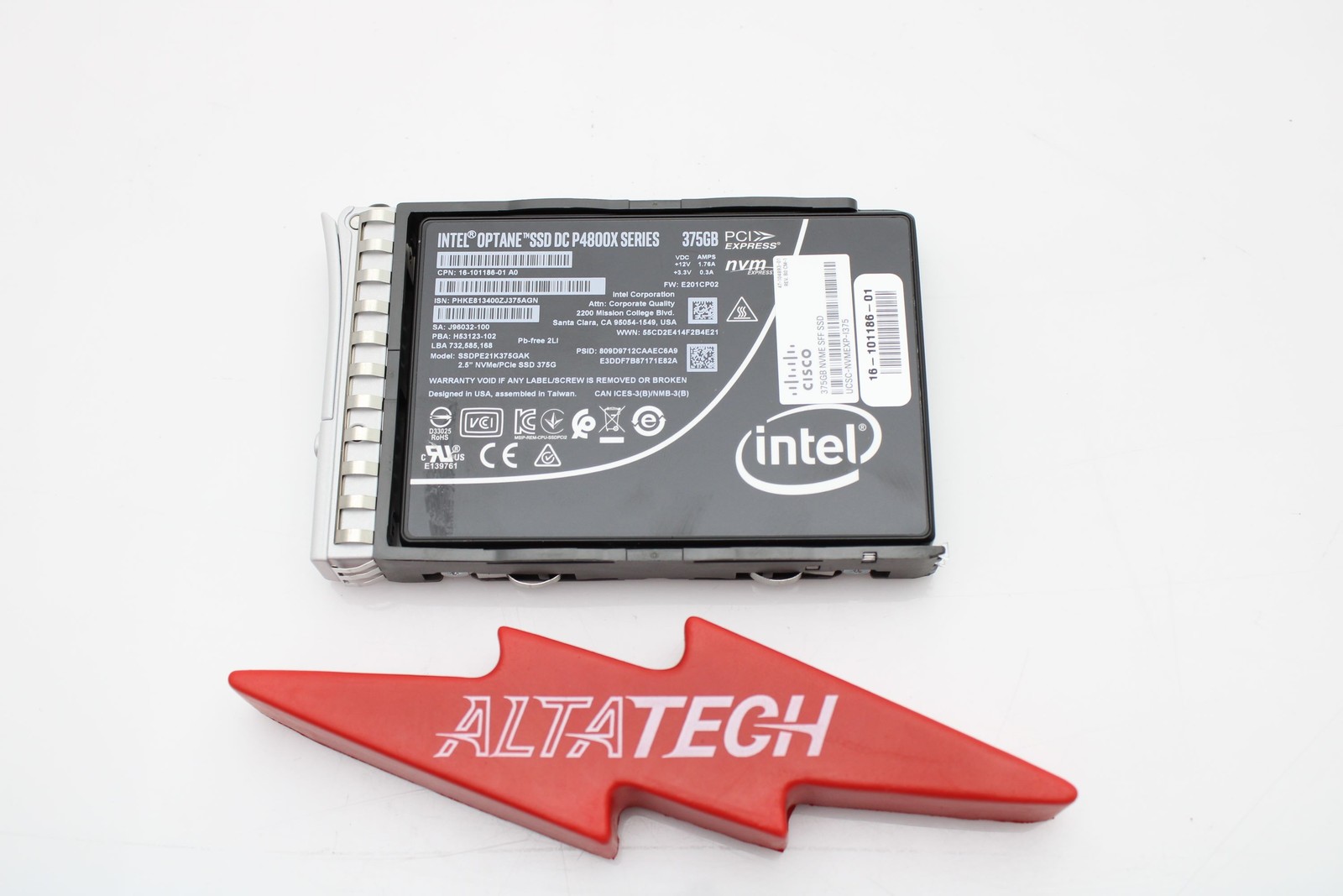 Cisco UCSC-NVMEXP-I375 375GB 2.5" INTEL OPTANE NVME SSD SOLID STATE DRIVE