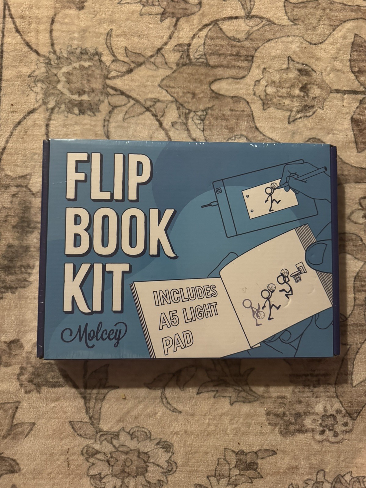Sealed Flip Book Kit LED Light Pad Includes Flipbook Kit Starter Animation NIB
