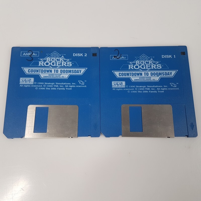 StrategicSimulations, Buck Rogers: Countdown to Doomsday Amiga German 1990
