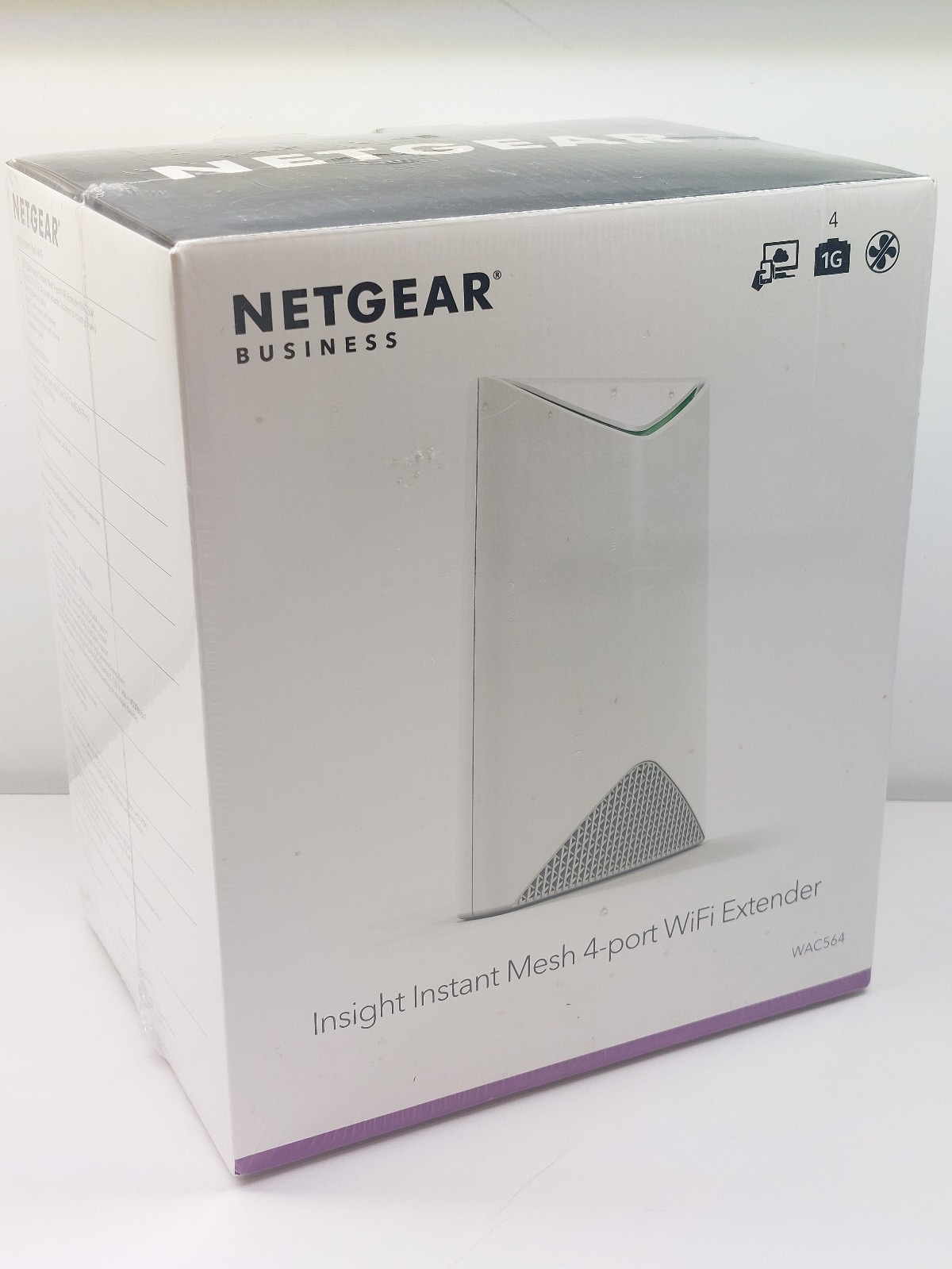 Netgear Business Insight Instant Mesh 4-port WiFi Extender WAC564 606449142068
