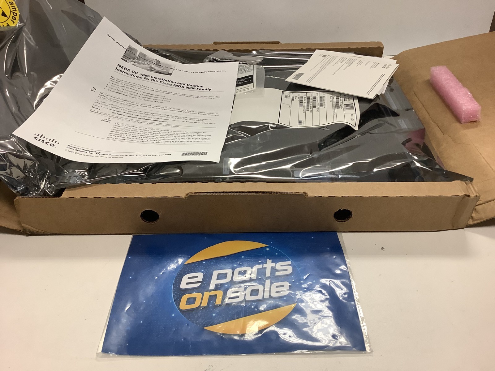 Cisco DS-X9224-96K9 24-Port Fibre Channel Switching Expansion Module L-K3C