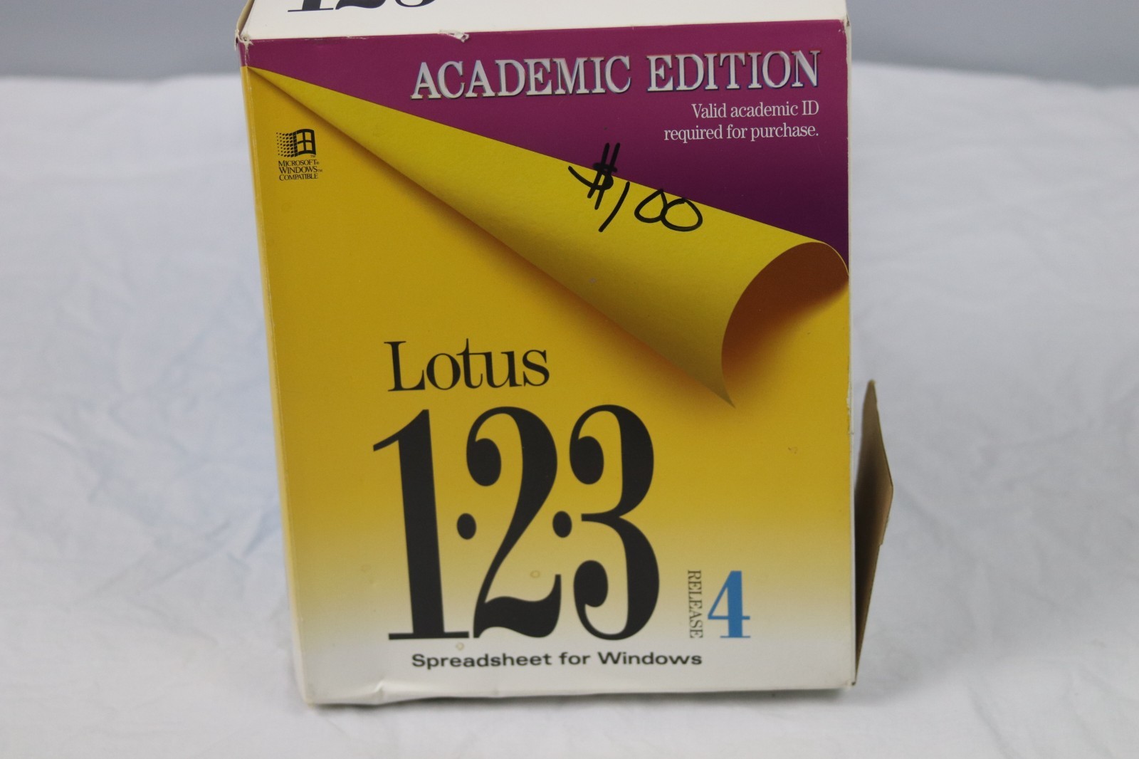 Lotus 1 2 3 release 4 Academic Edition 