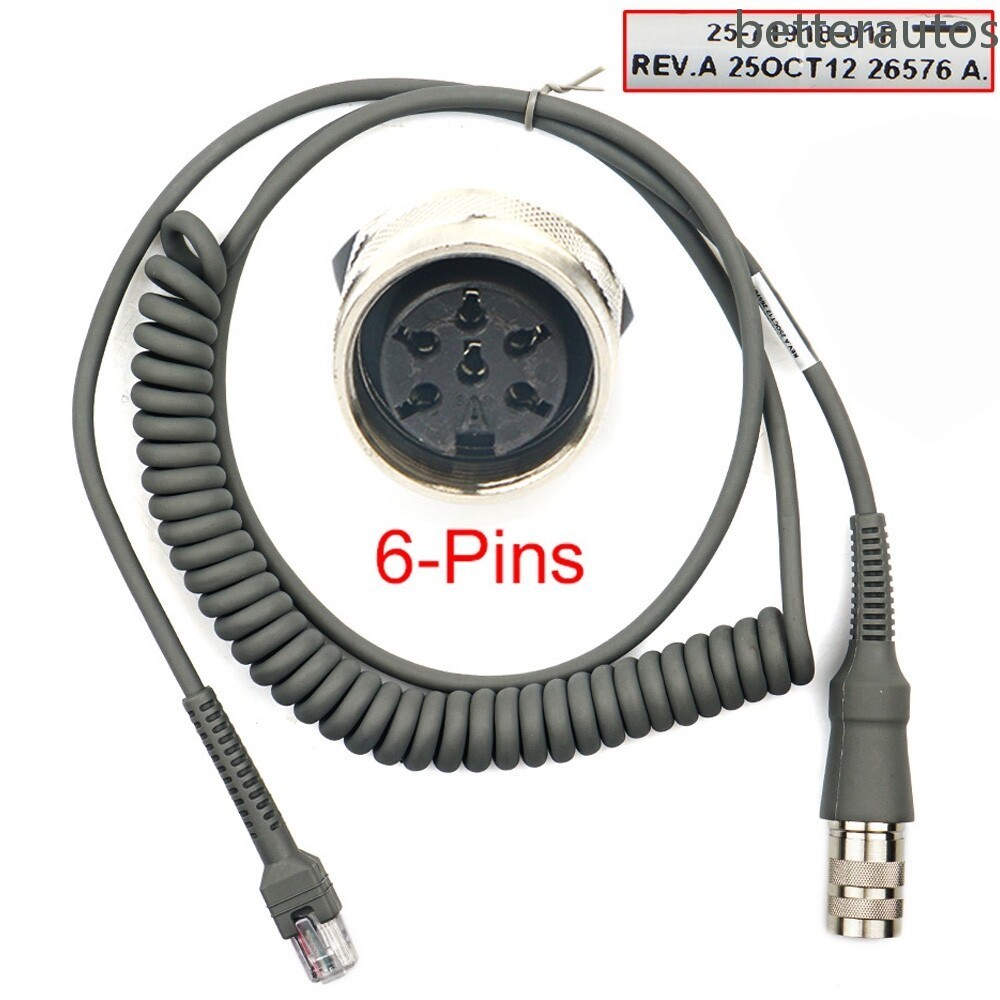 6 Pin USB SCANNER CABLE VC5090 to LS3408 DS3508 25-71918-01R / CBL-71918-11R