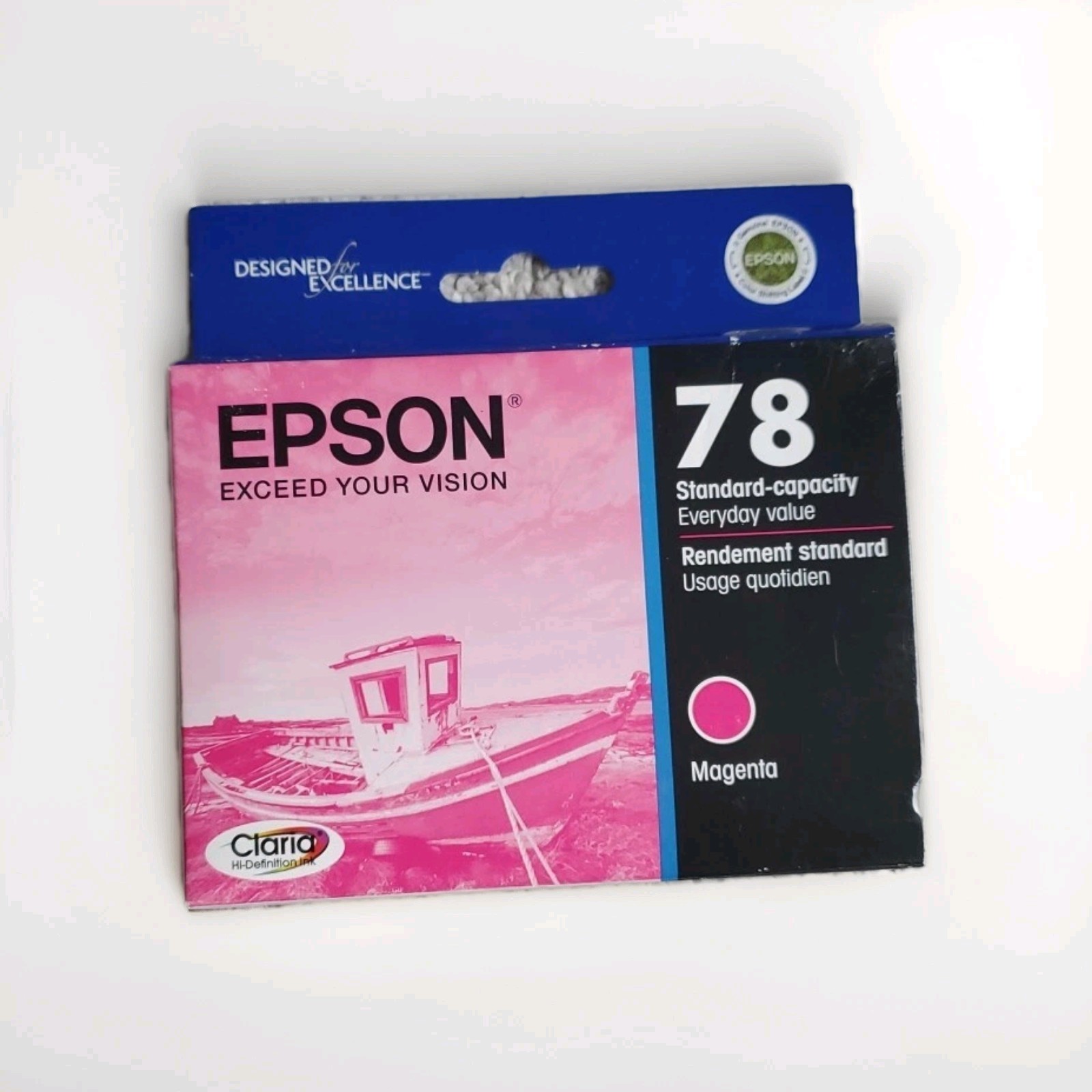 NEW SEALED Epson 78 Claria Hi-Definition Magenta Ink Cartridge T078320