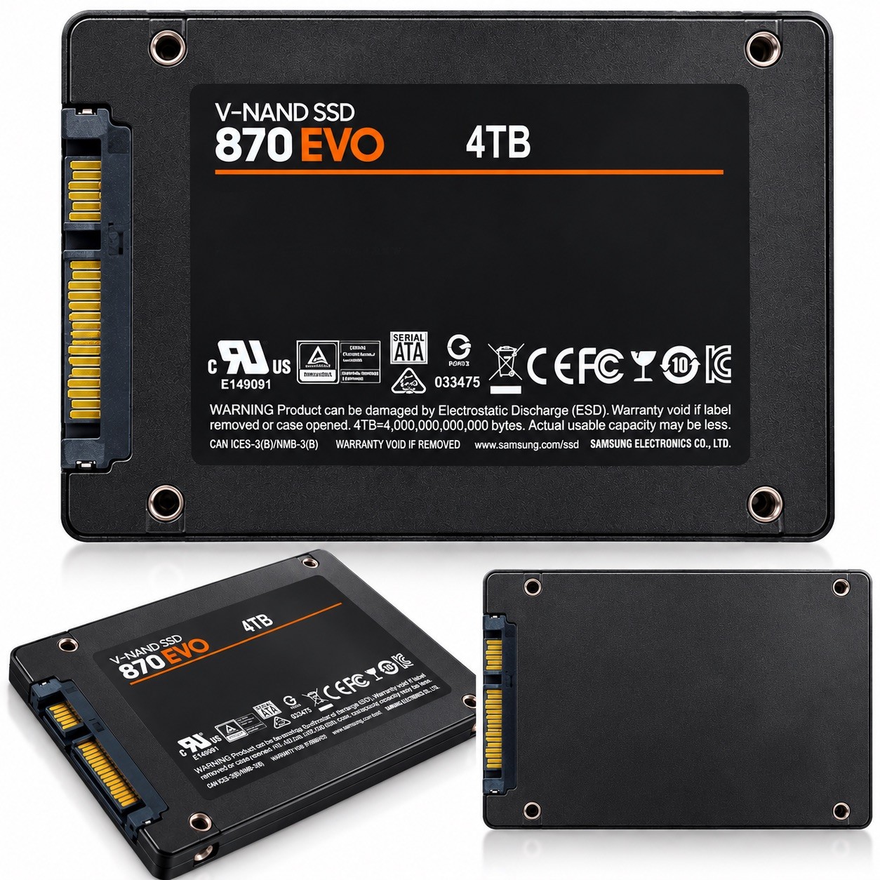 4TB NVMe M.2 2280 SSD 870 PRO High-Capacity Internal PC Storage Drive