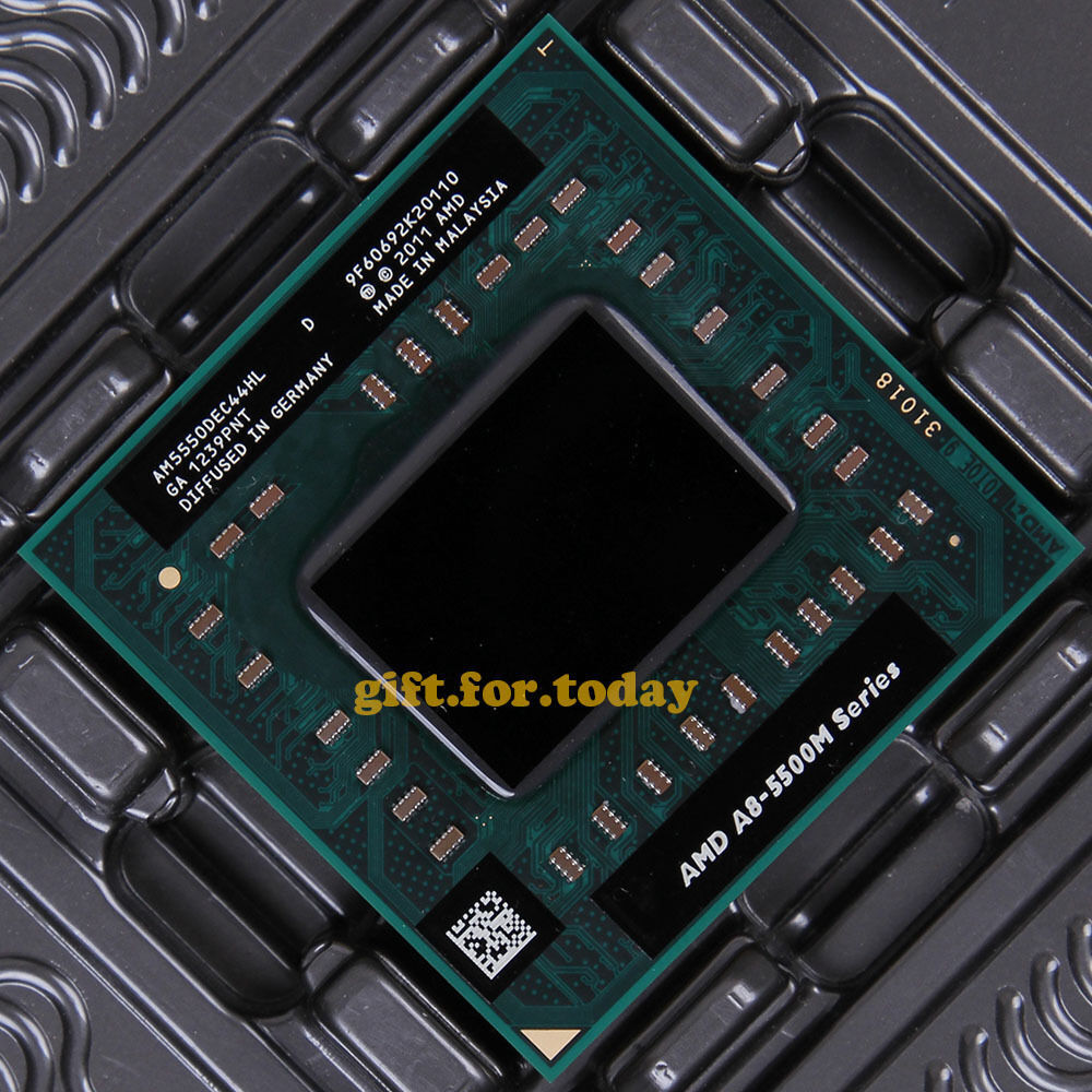 Original AMD A8-Series A8-5550M 2.1 GHz Quad-Core (AM5550DEC44HL) Processor CPU