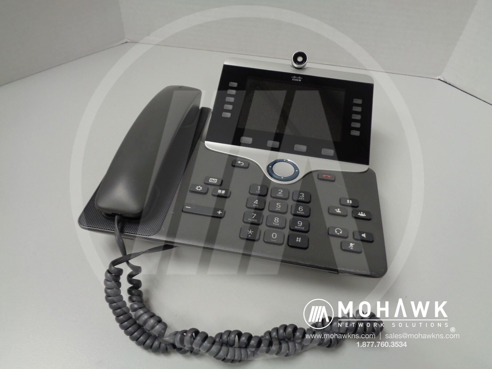 Cisco CP-8845-K9 5 Line IP Video Phone - Stand Included