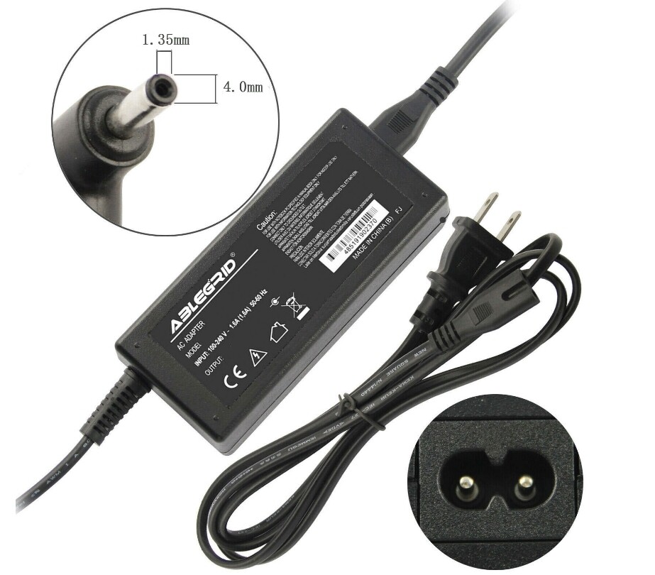 33W 19V 1.75A AC Adapter Charger For Asus 1015e PA-1330-39 4.0*1.35mm Power Cord
