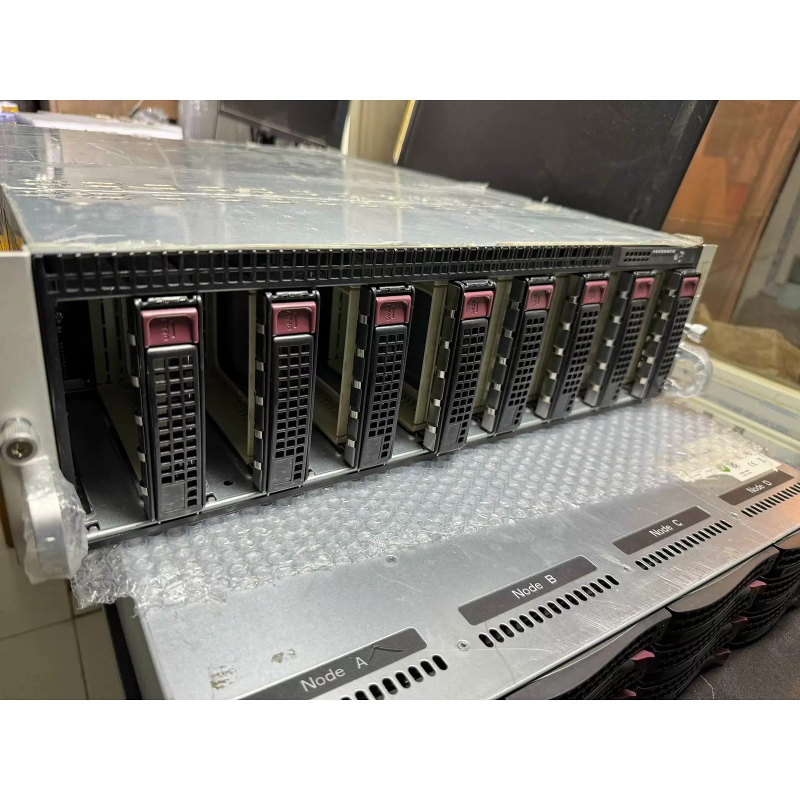 Supermicro 5039MS-H8TRF 8x Node Server 16X3.5”With 2x1600W PSU