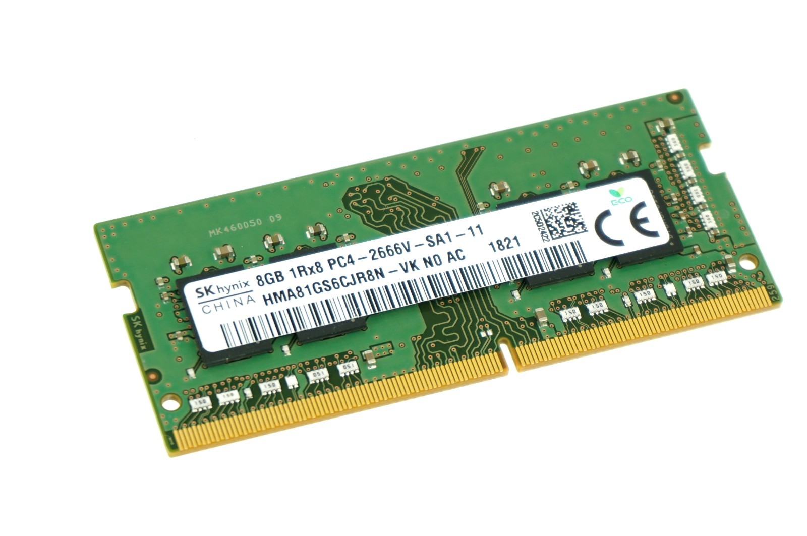 HMA81GS6CJR8N-VK GENUINE HYNIX LAPTOP MEMORY 8GB PC4-2666V-SA1-11 SODIMM (CA610)