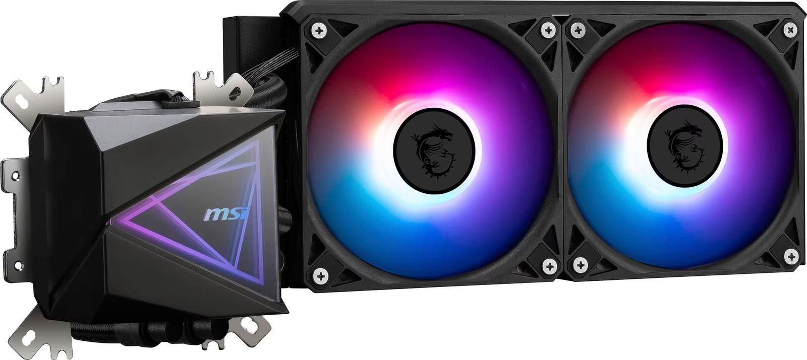 MSI - MAG Core Liquid I240 - AIO ARGB CPU Liquid Cooler - 240mm Radiator - 2x...