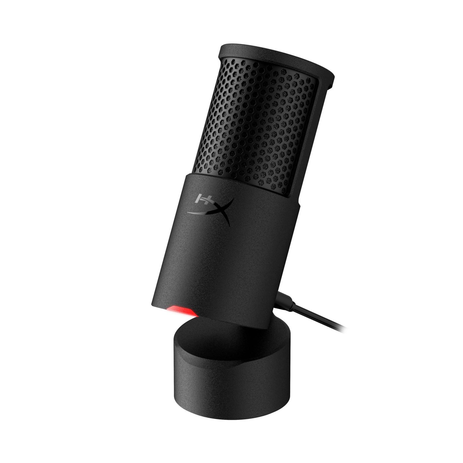 HyperX SoloCast 2 – Gaming USB Condenser Mic for PC, USB-C to USB-A, Black