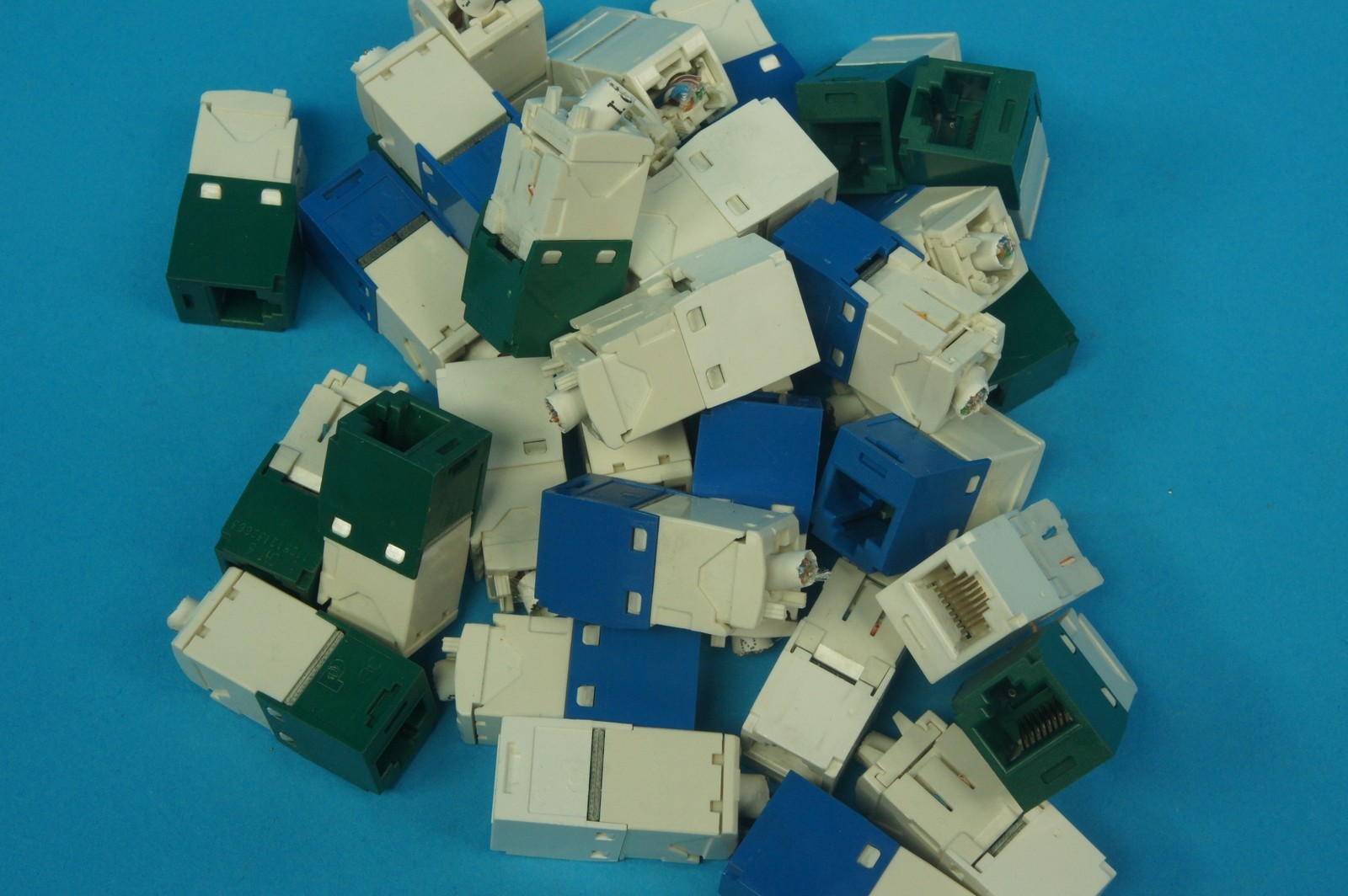 Panduit Mini-Com® UTP RJ45 Cat 6 TG Jack Module (lot of 32 pieces)