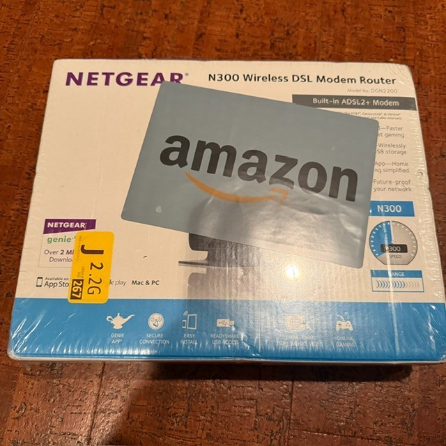 Netgear N300 Wireless DSL Modem Router ADSL2+ Modem Router Model DGN2200