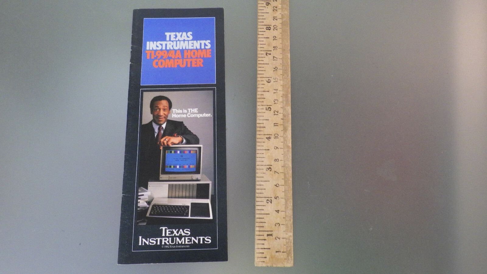 Vtg 1982 TI-99 / 4A Home Computer Sales Brochure * Texas Instruments PC B.Cosby