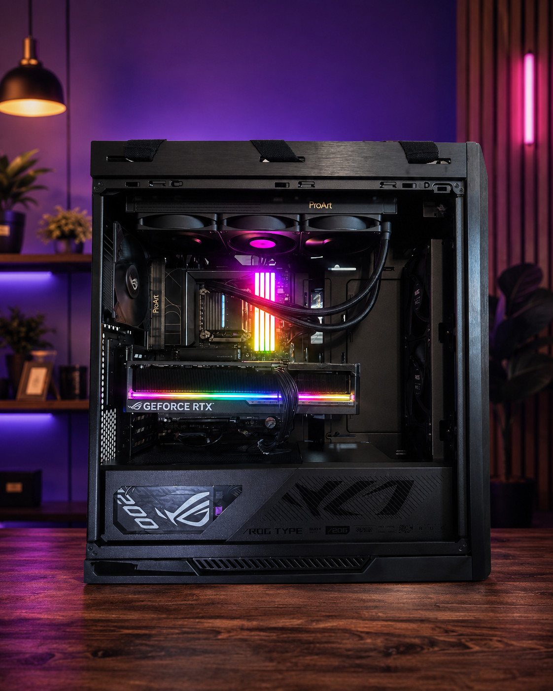 AMD Ryzen 9 9950X3D AI Workstation PC ASUS ROG RTX 5090 6TB SSD GEN5 192GB DDR5