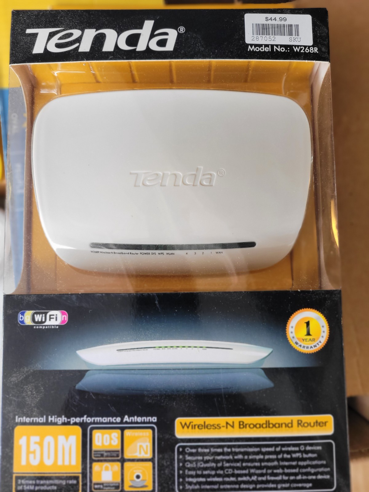 TENDA WIRELESS-N BROADBAND ROUTER