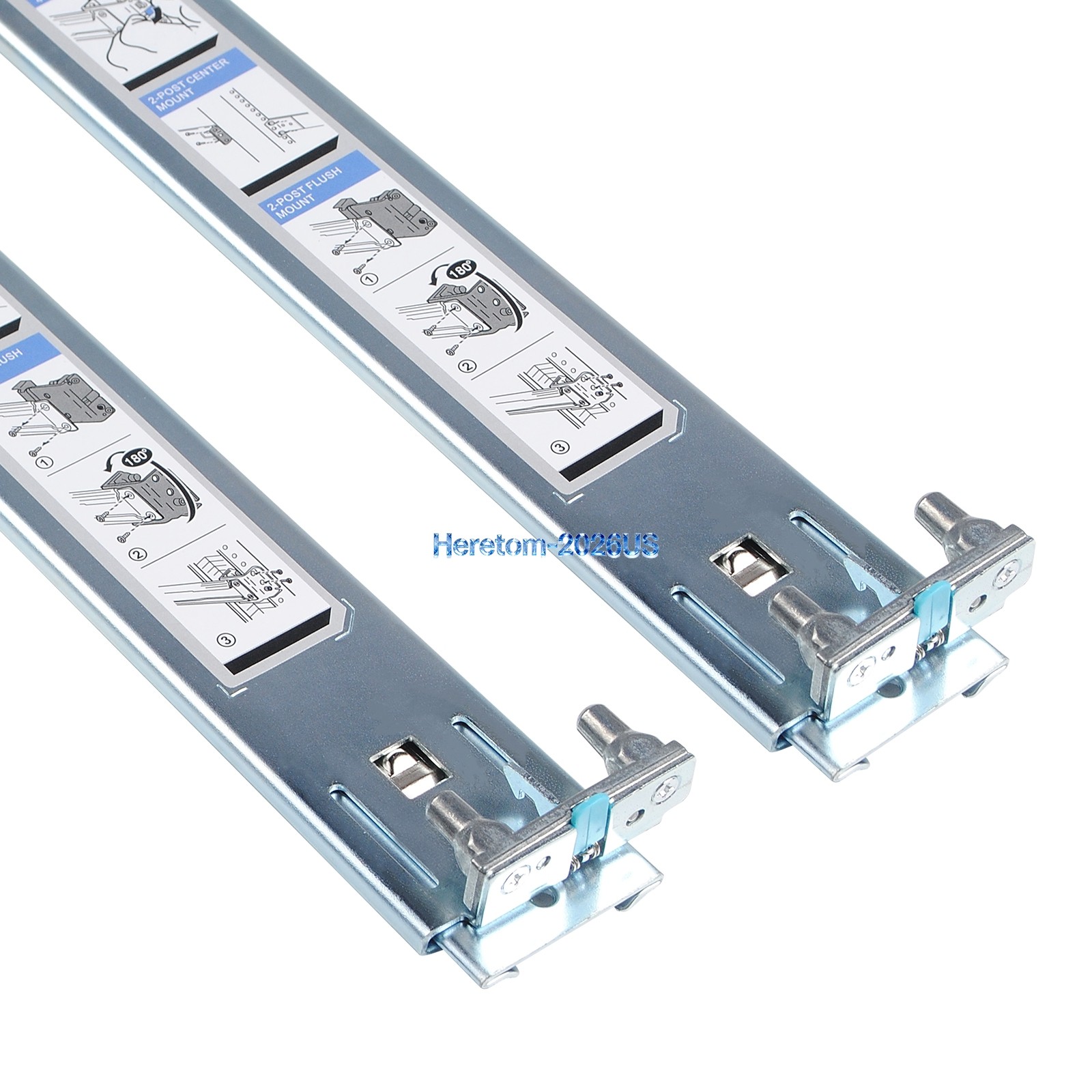 OEM Dell 0PF21C PF21C B20 2U Static Ready Rails Kit R550 R750xs R760 R7615 R7625