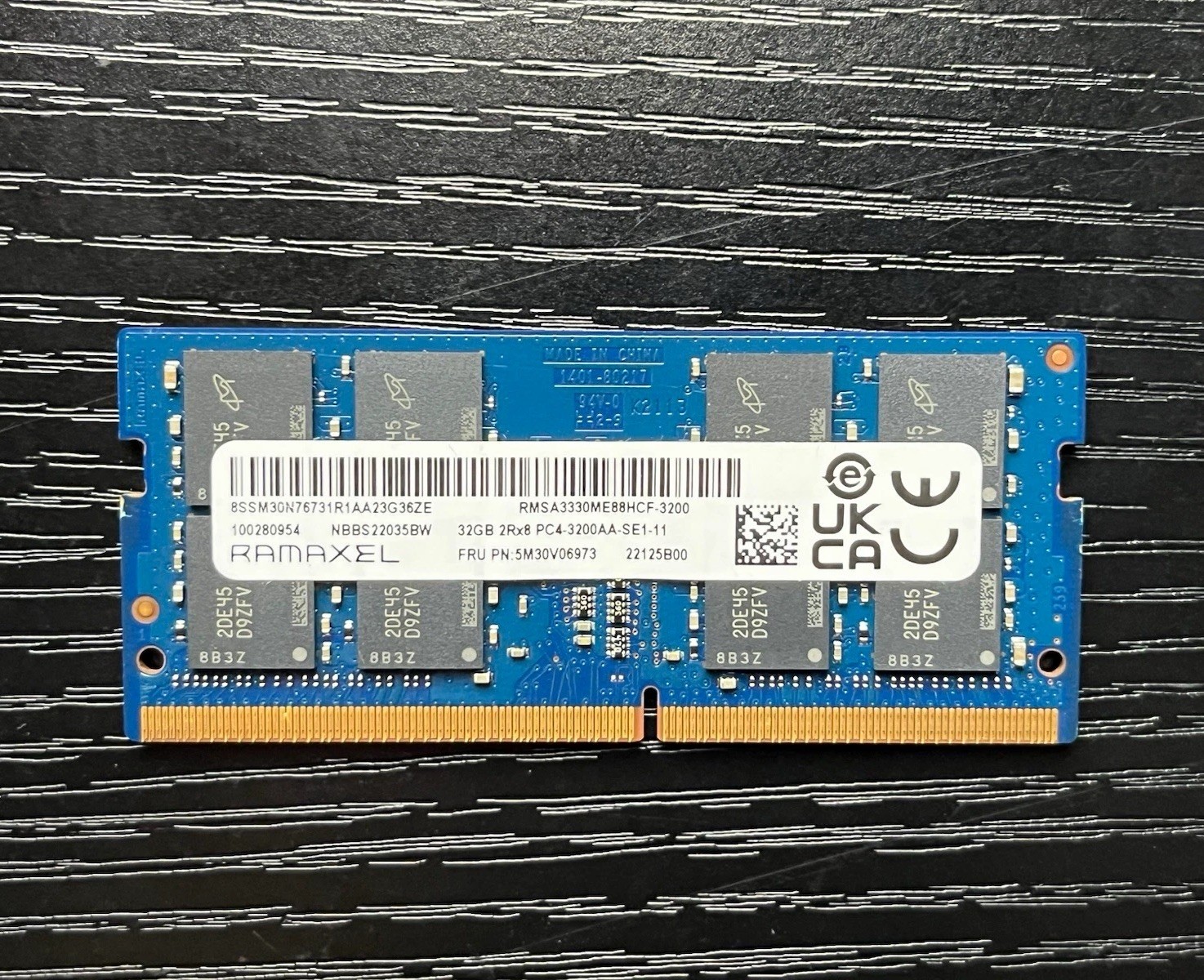 Ramaxel 32GB DDR4-3200 PC4-3200AA 260-Pin SO-DIMM Laptop RAM Non-ECC