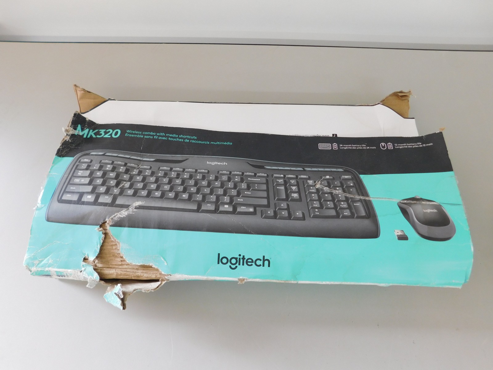 Logitech MK320 Keyboard & Mouse (NHD60)