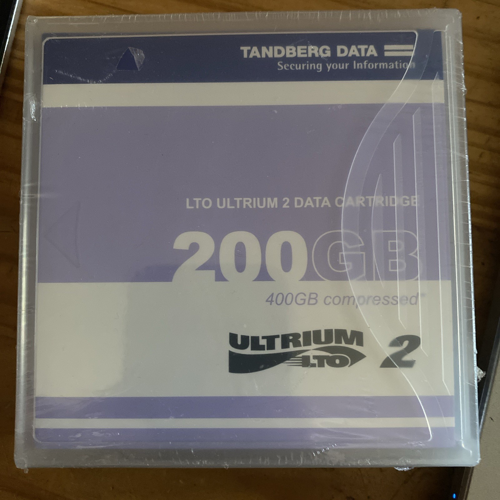 TANDBERG DATA CARTRIDGE LTO-2 Ultrium 200/400GB TAPE SEALED PACK