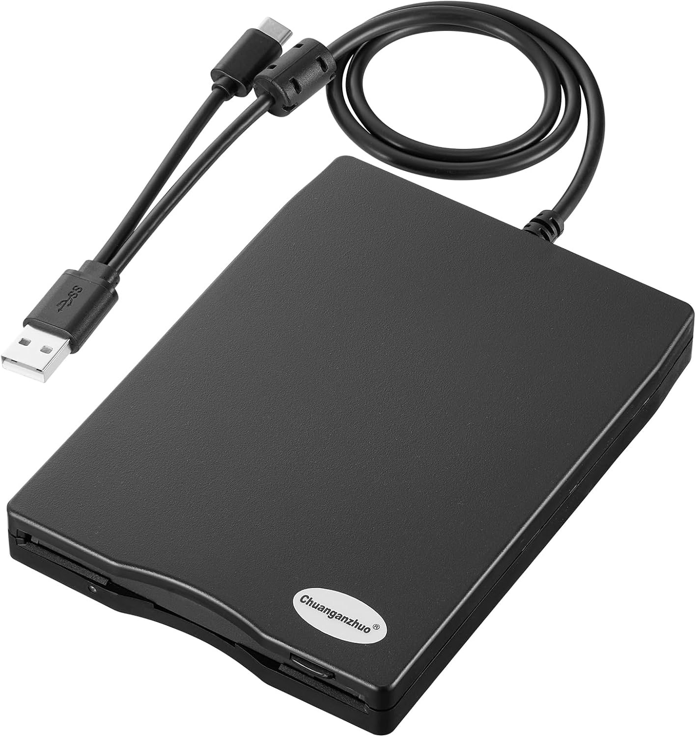 Floppy Disk Reader 3.5 Inch USB Floppy Disk Drive External 3 1/2 Floppy Disc