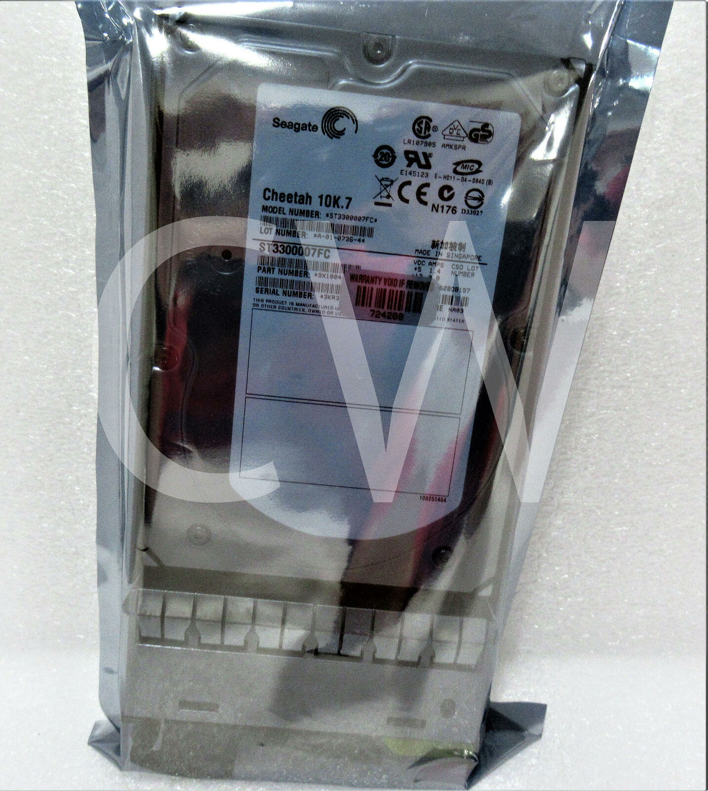 X276A-R5 NetApp ST3300007FC 300GB 10K RPM 2Gbps 3.5