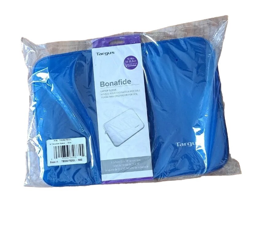 Targus Bonafide TBS92702GL Carrying Case (Sleeve) for 14" Notebook - Blue