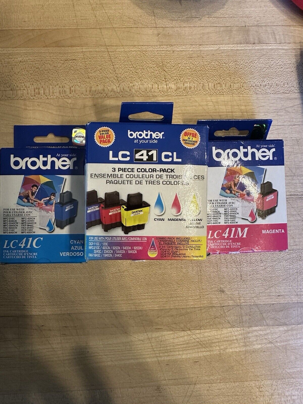 Ink Cartridges Of 41 C, Lc 41 Cl, Lc 41 M Old Stock