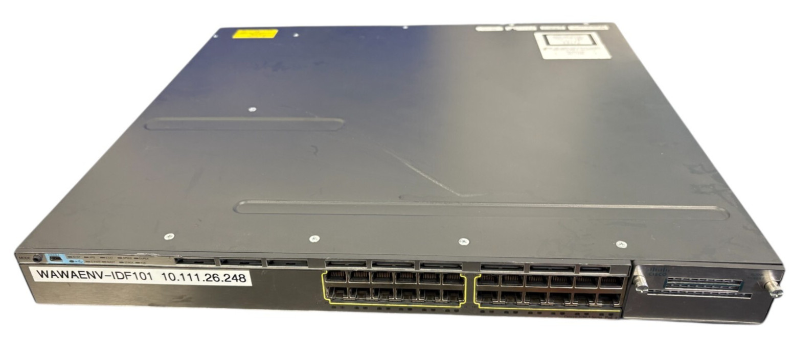 Cisco TNY-WS3750X-3560X Switch