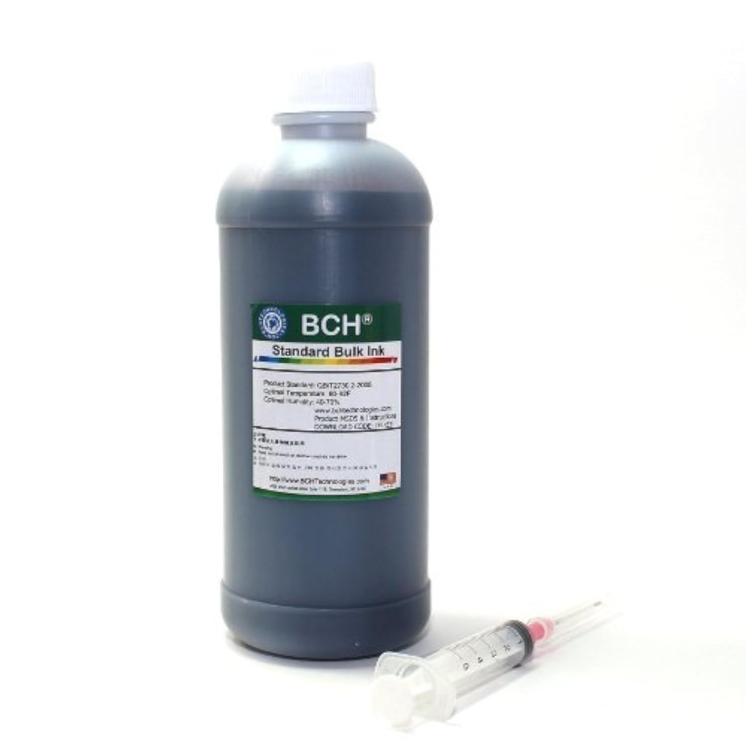 500ml Black Dye Ink Refill for Inkjet Printers – High-Capacity Bulk Inkjet Pr...