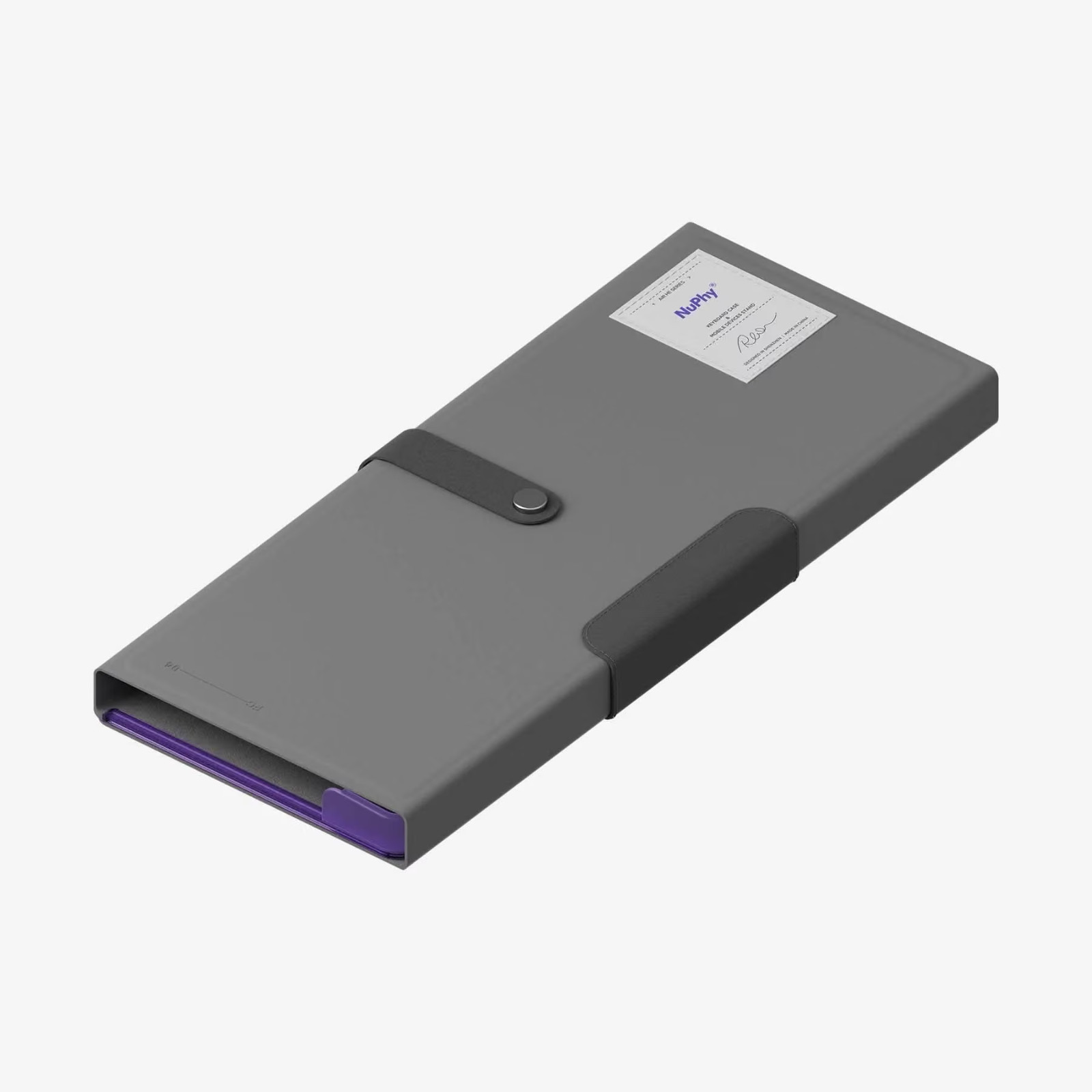 {Case Only} Nuphy NuFolio Keyboard Case for Air75 HE - Space Grey