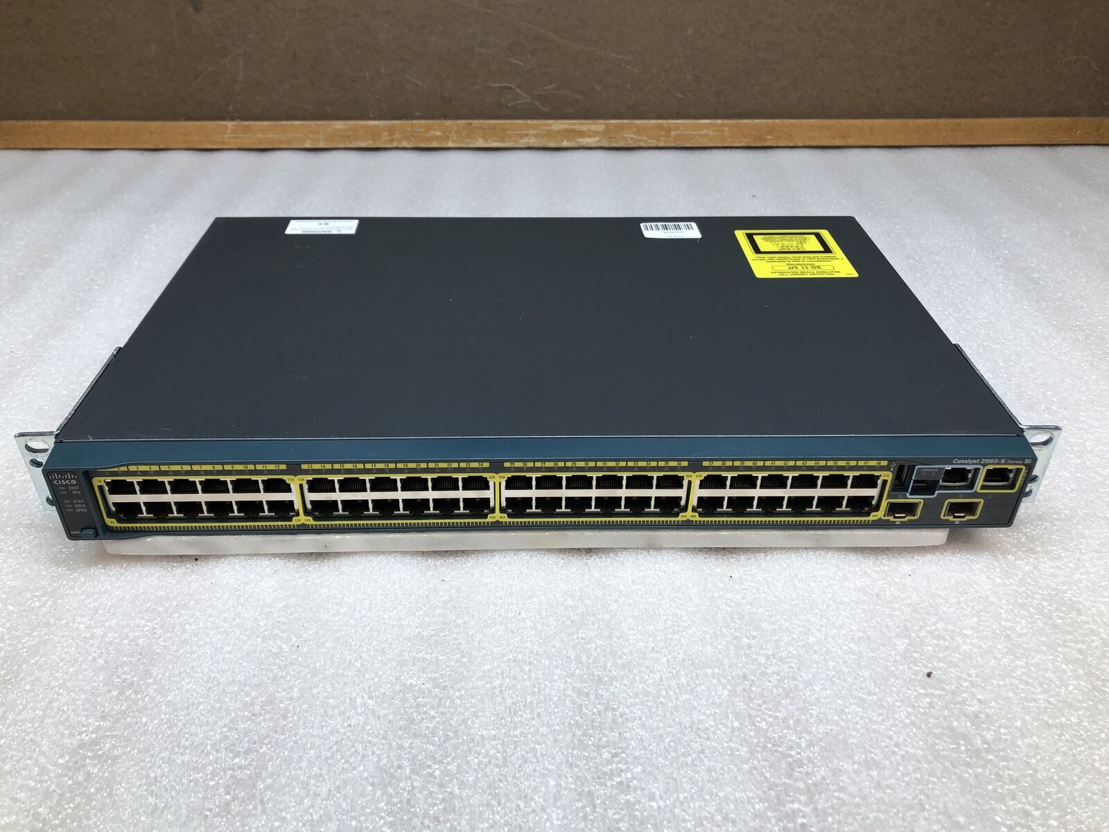 Cisco Catalyst 2960-S Series SI 48-Port Gigabyte Ethernet Network Switch