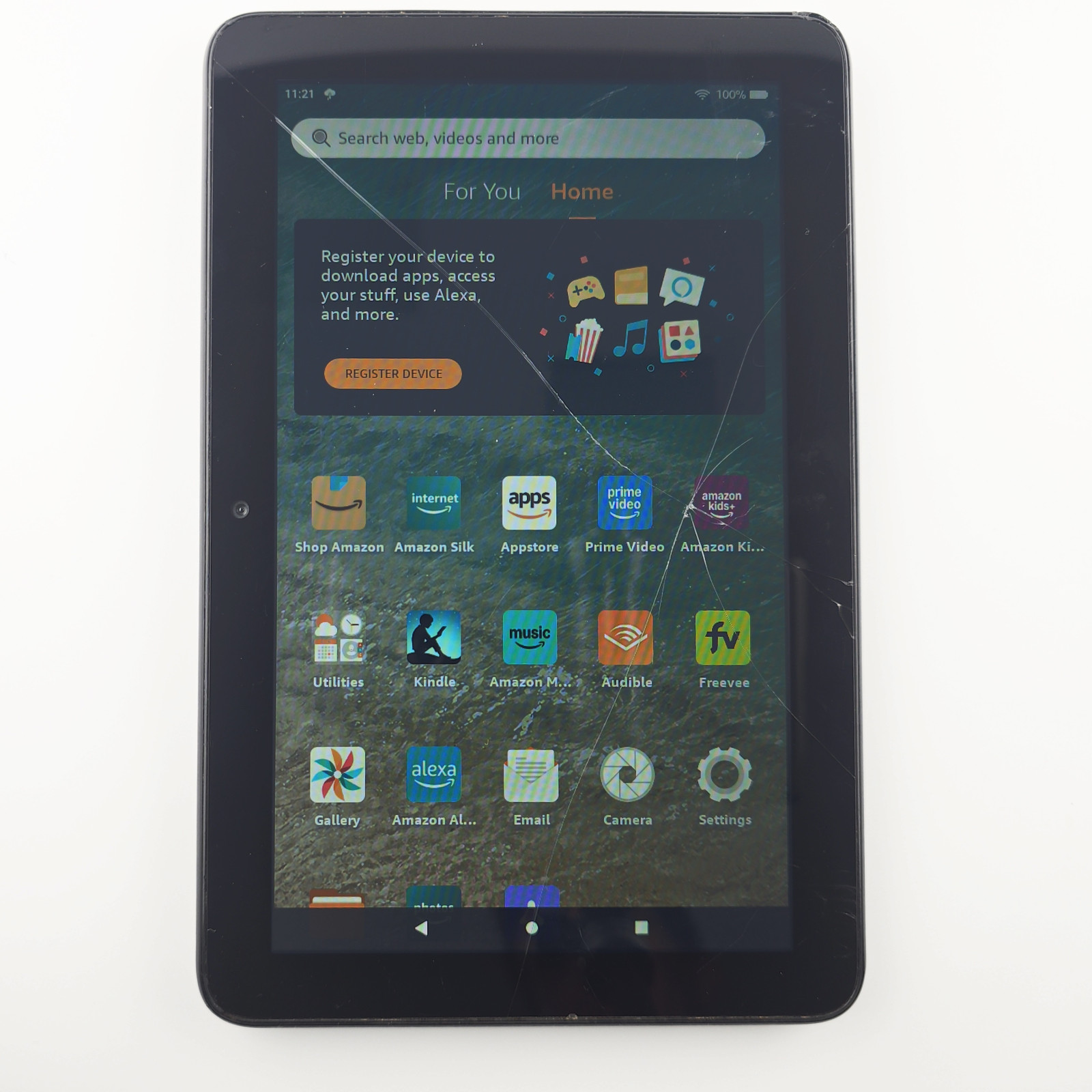 Amazon Fire 7 16GB Black Tablet - For Parts or Repair Only (Read)