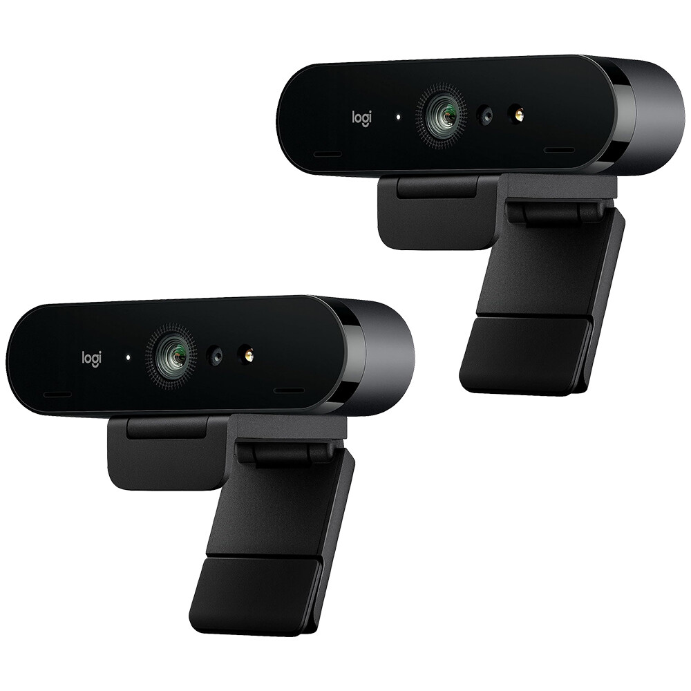 Logitech BRIO Ultra HD Pro Webcam 2 Pack