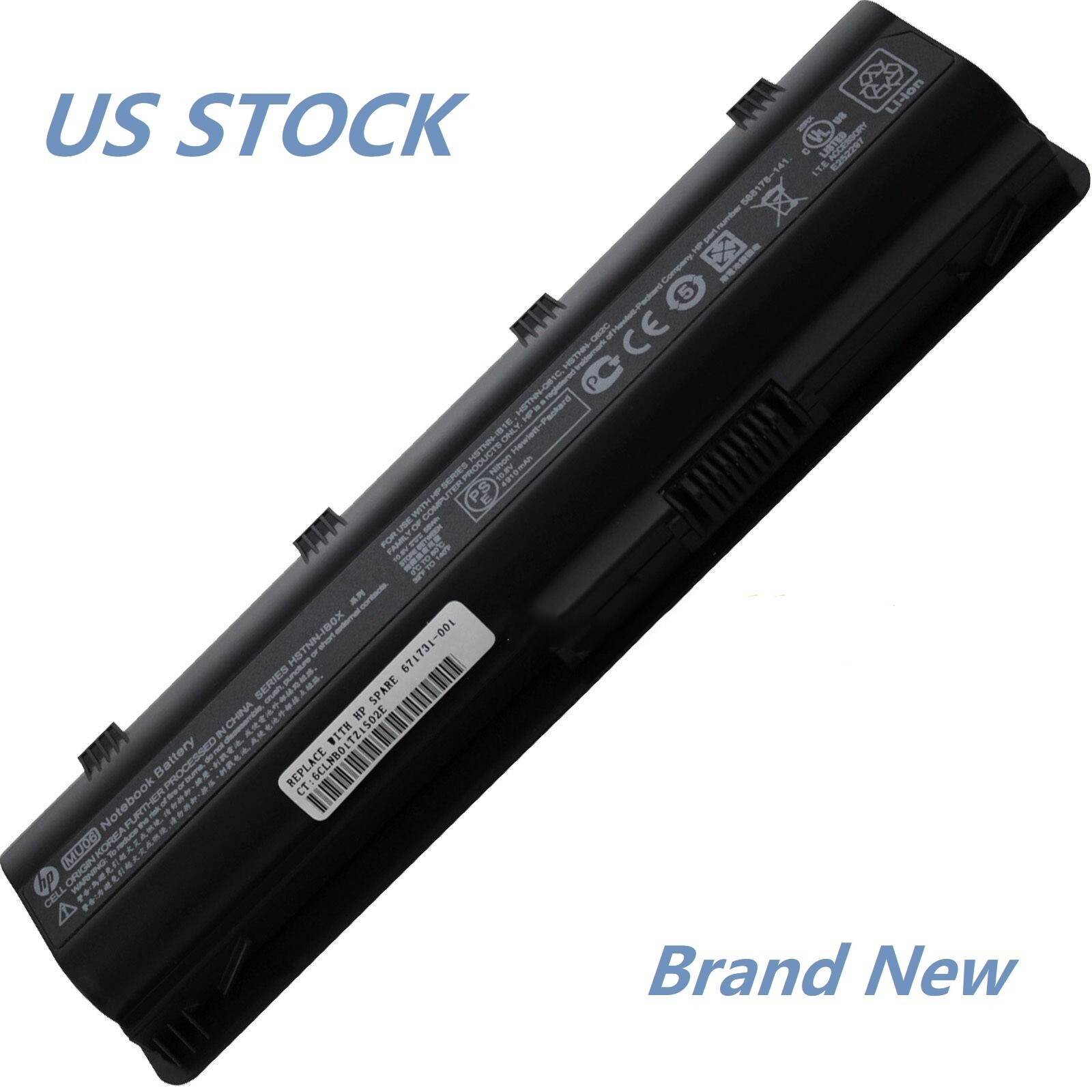 Genuine OEM MU06 MU09 Battery For HP Pavilion CQ42 CQ62 G4 G6 G7 G62 593553-001