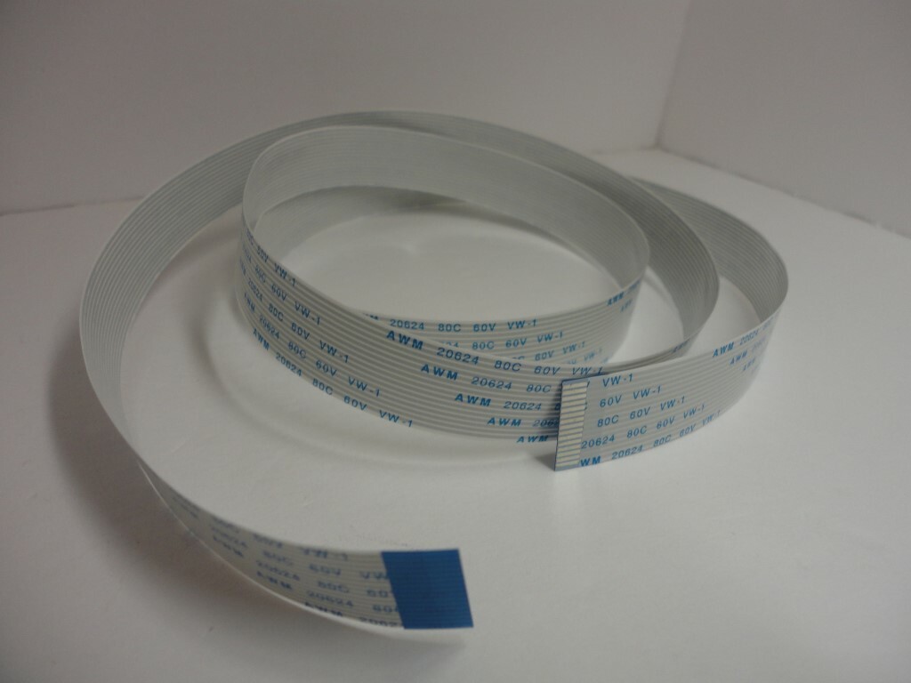 3Ft 1 Meter Long 1m FFC Cable 15 Pins 1mm AWM 20624 80C 60V VW-1 Raspberry Pi