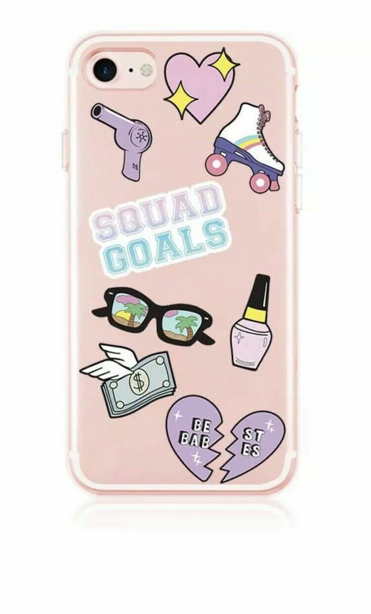 iDecoz Girls Reusable Vinyl Decal Stickers for Cell Phones, Laptops, Bottles