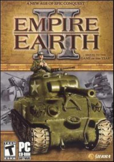 Empire Earth II 2 PC CD conquer world past present future RTS strategy war game