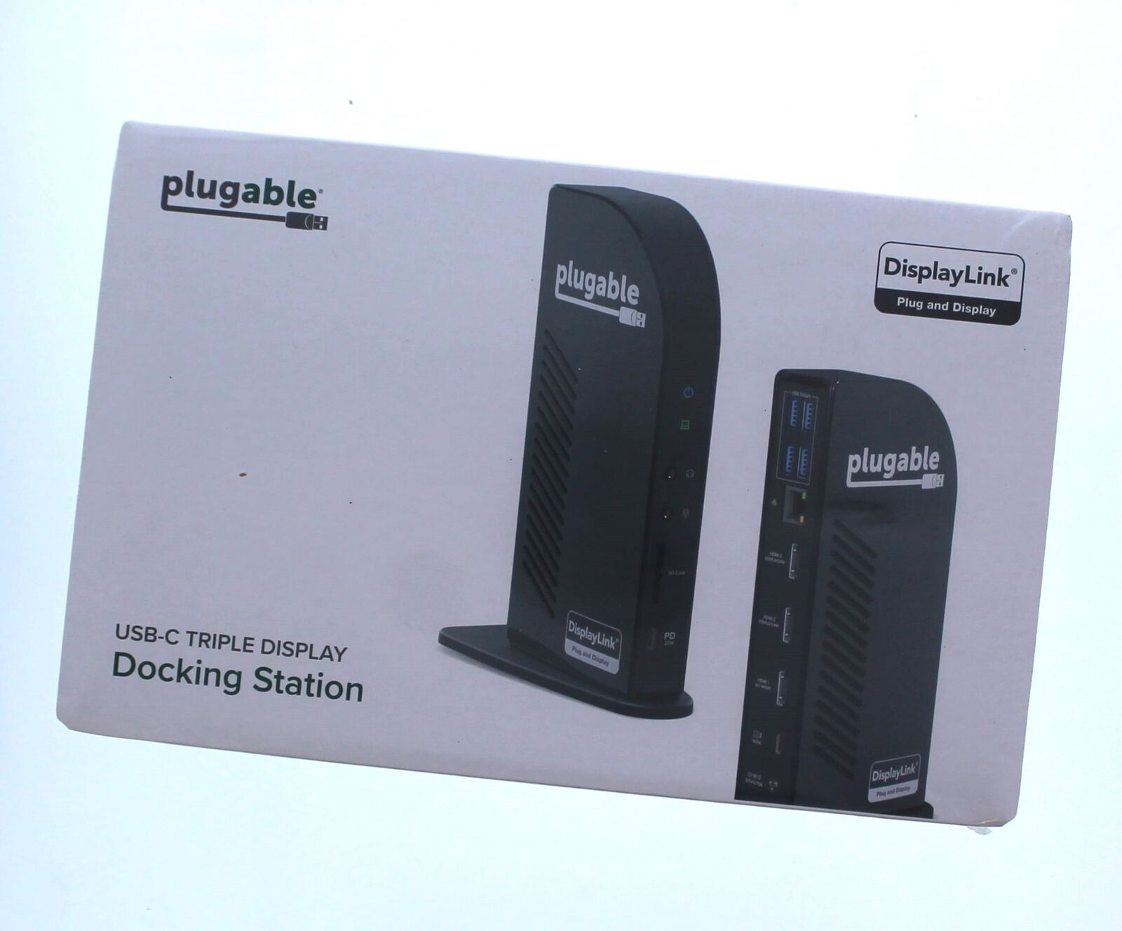 Plugable 13-in-1 USB-C Triple Monitor Docking Station