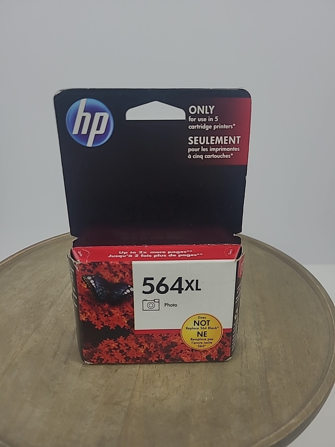 HP 564XL Photo Black Ink Cartridge High Yield Genuine Brand New Sealed Exp 2018