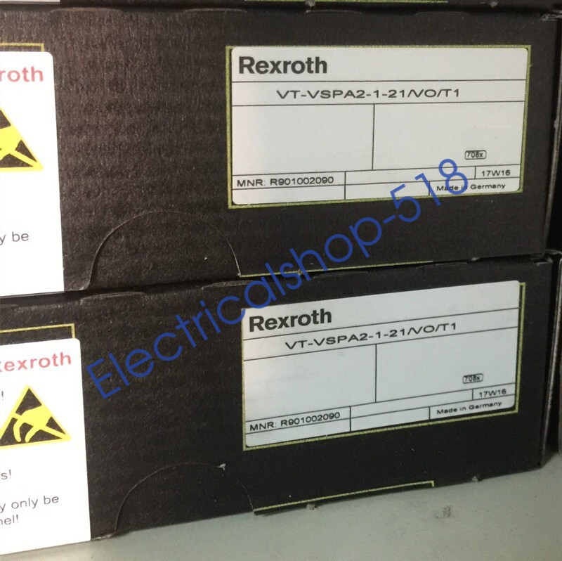 New Rexroth amplifier R901002090 VT-VSPA2-1-21/V0/T1 Fast Shipping DHL/FedEx