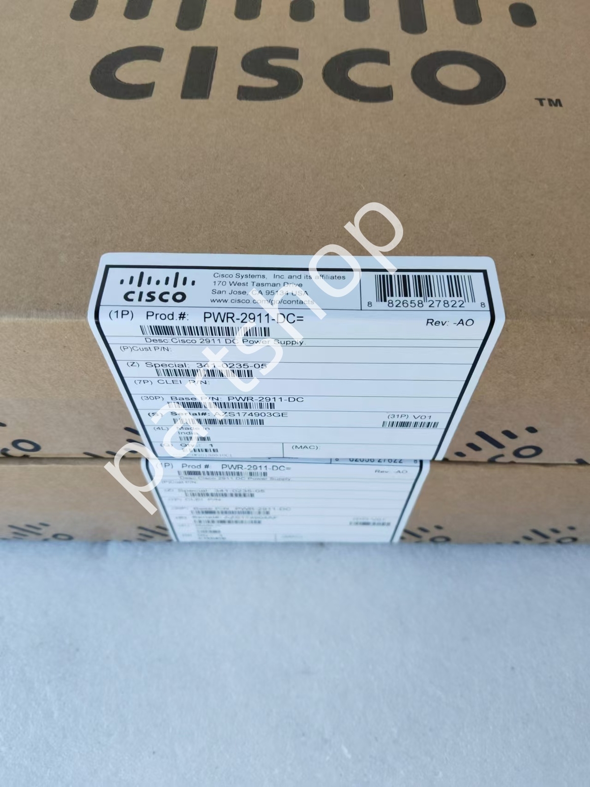 Cisco PWR-2911-DC 2900 Series Serives Routers Power Supply
