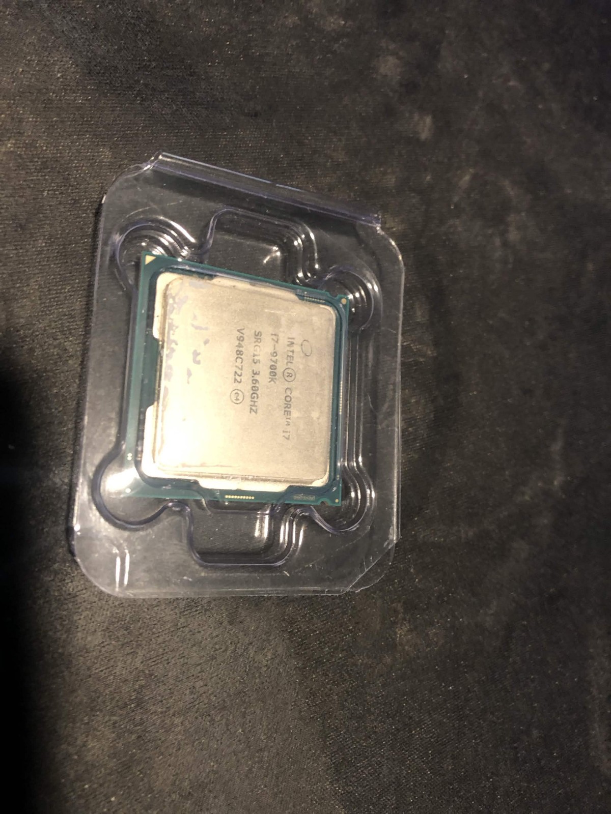 Used Intel 9th Gen Core i7-9700K Octa-Core 3.6 GHz Desktop CPU