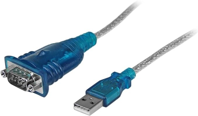 StarTech 17" USB to RS232 DB9 Serial Adapter Cable (M/M)