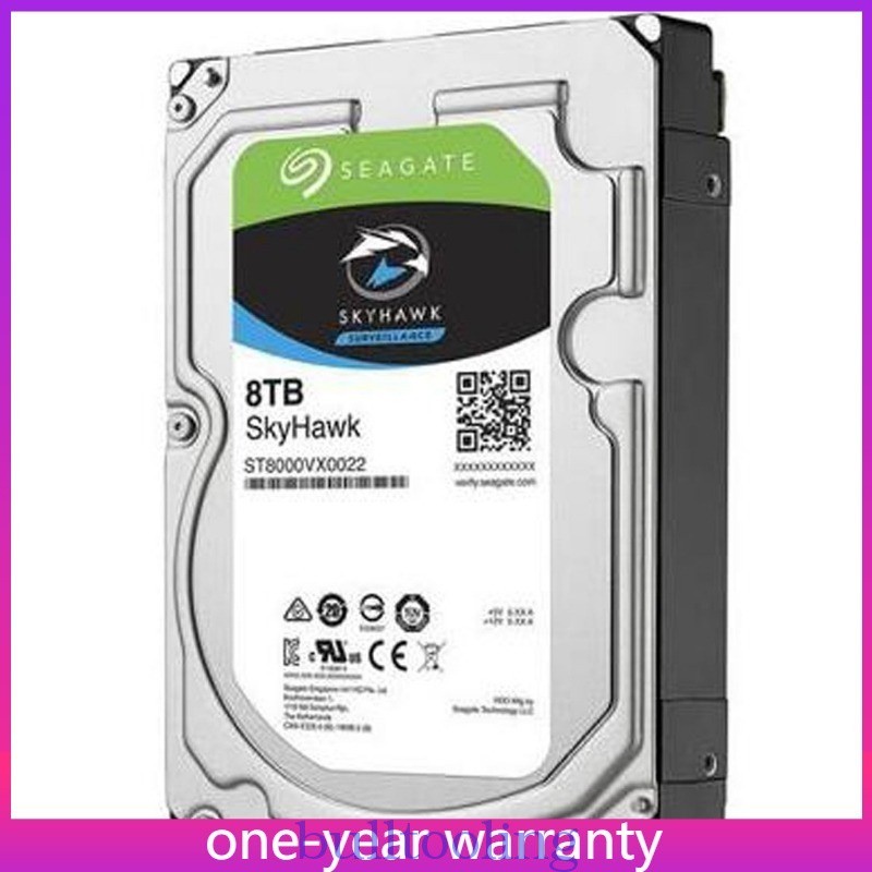 ST8000VX0022 Seagate SkyHawk Surveillance 8TB SATA 6Gb/s 256MB Hard Drive New