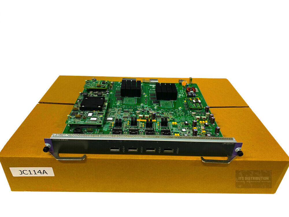 JC114A I HP 9500 +4 Port 10GBE XFP Module