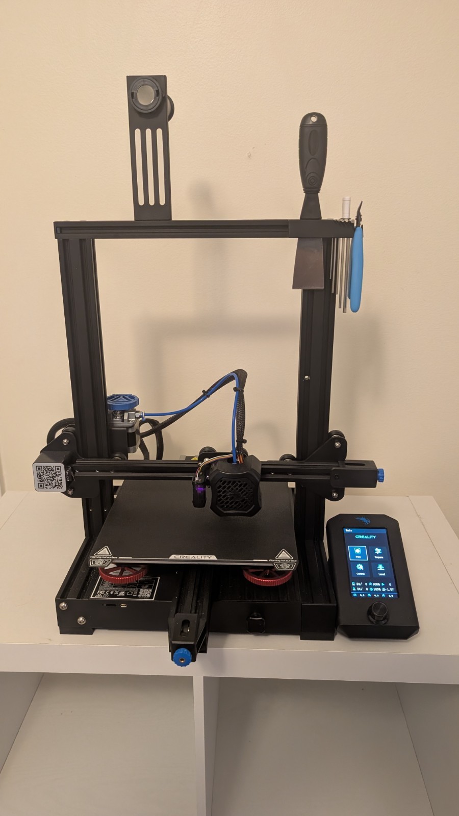 Creality Ender 3 V2 3D Printer - Upgraded CR Touch, PEI Sheets, Original Box